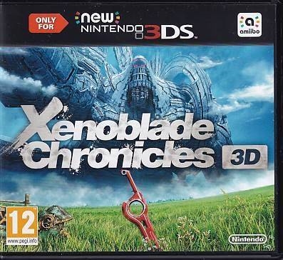 Xenoblade Chronicles 3D - New Nintendo 3DS Spil (B Grade) (Genbrug)